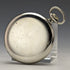 circa 1939 vintage omega pocket watch silver plated open face working fine
